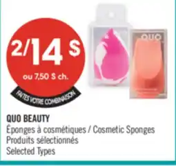 Pharmaprix QUO BEAUTY Cosmetic Sponges offer