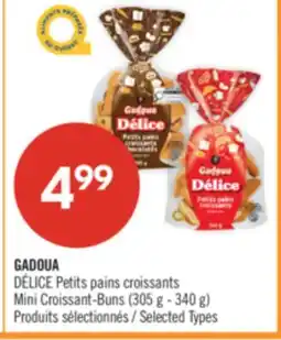 Pharmaprix GADOUA DÉLICE Mini Croissant-Buns offer