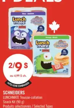 Pharmaprix SCHNEIDERS LUNCHMATE Snack Kit offer