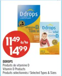 Pharmaprix DOROPS Vitamin D offer