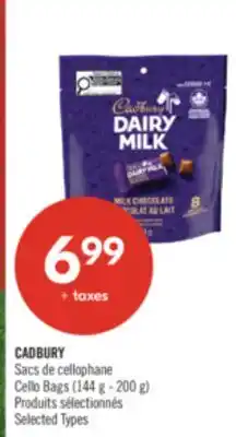 Pharmaprix CADBURY Cello Bags (144 g-200 g) offer