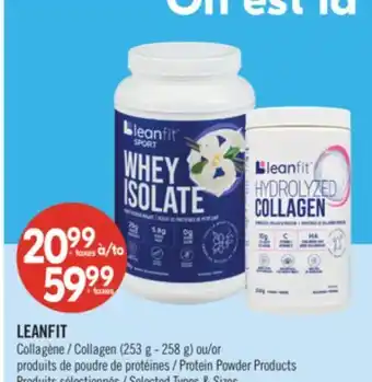 Pharmaprix LEANFIT Collagen (253 g - 258 g) or Protein Powder Products offer