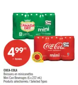 Pharmaprix COCA-COLA Mini Can Beverages offer