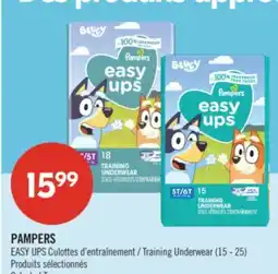 Pharmaprix PAMPERS EASY UPS Training Underwear offer