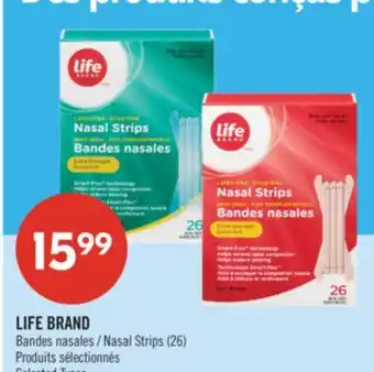 Pharmaprix LIFE BRAND Nasal Strips offer