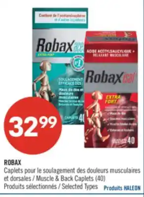 Pharmaprix ROBAX Muscle & Back Caplets offer