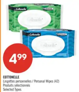 Pharmaprix COTTONELLE Personal Wipes (42) offer