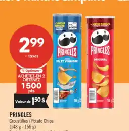 Pharmaprix PRINGLES Potato Chips offer