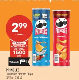 Pharmaprix PRINGLES Potato Chips offer