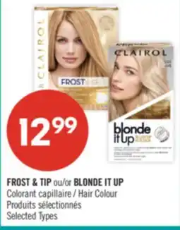 Pharmaprix FROST & TIP or BLONDE IT UP Hair Colour offer