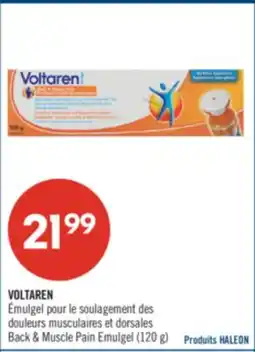 Pharmaprix VOLTAREN Back & Muscle Pain Emulgel offer