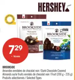 Pharmaprix BROOKSIDE Dark Chocolate Covered Almonds or Fruit offer