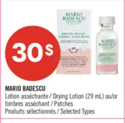 Pharmaprix MARIO BADESCU Lotion Drying Lotion (29 mL) or Patches offer