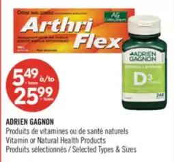 Pharmaprix ADRIEN GAGNON Vitamin or Natural Health Products offer