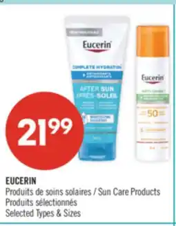 Pharmaprix EUCERIN Sun Care Products offer