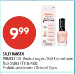 Pharmaprix SALLY HANSEN MIRACLE GEL Nail Enamel or False Nails offer