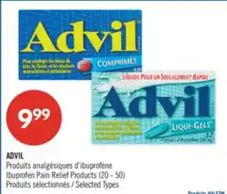 Pharmaprix ADVIL Ibuprofen Pain Relief Products offer