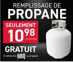 Matério REMPLISSAGE DE PROPANE offer