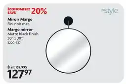Home Hardware Margo mirror offer