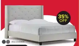 Leon's Audrey 3-Piece Queen Bed - Beige offer