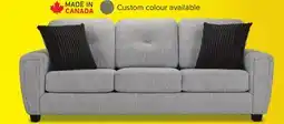 Leon's Carolina Sofa - Light Grey offer
