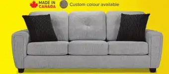 Leon's Carolina Sofa - Light Grey offer