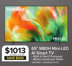 Leon's Samsung 65 Mini LED M80H 4K Vision AI Smart TV - UN65M80HAFXZC offer