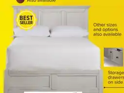 Leon's San Mateo 3-Piece Queen Storage Bed offer
