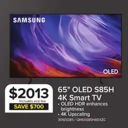 Leon's Samsung 65 OLED S85H 4K Vision AI Smart TV - QN65S85HAEXZC offer