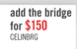The Brick the bridge offer