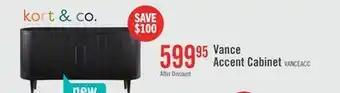 The Brick Kort & Co Vance 55 Cabinet – Matte Black offer