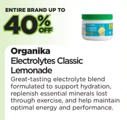 Metro Organika Electrolytes Classic Lemonade offer