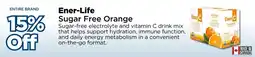 Metro Ener-Life Sugar Free Orange offer