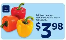 Walmart Rainbow Peppers offer
