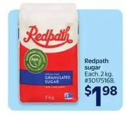 Walmart Redpath Sugar offer