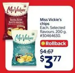 Walmart Miss Vickie's Chips offer