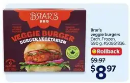 Walmart Brar's Veggie Burgers offer