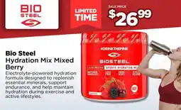 Metro Bio Steel Hydration Mix Mixed Berry offer