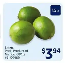 Walmart LIMES offer