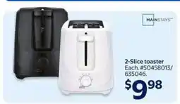 Walmart 2-Slice Toaster offer