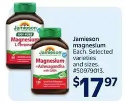 Walmart Jamieson Magnesium offer