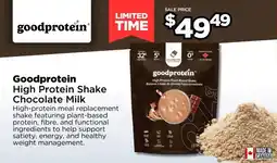 Metro Goodprotein High Protein Shake Chocolate Milk offer