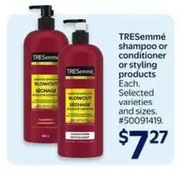 Walmart TRESemmé Shampoo or Conditioner or Styling Products offer
