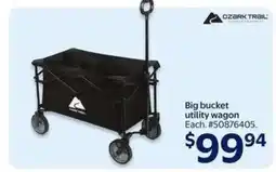 Walmart Big bucket utility wagon offer