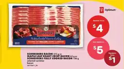 No Frills SCHNEIDERS BACON offer