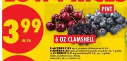 No Frills Blackberries, Blueberries, Cherries offer