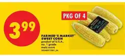 No Frills FARMER'S MARKET SWEET CORN offer