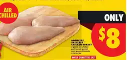 No Frills BONELESS SKINLESS CHICKEN BREAST offer