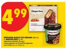 No Frills HÄAGEN-DAZS ICE CREAM OR NOVELTIES offer