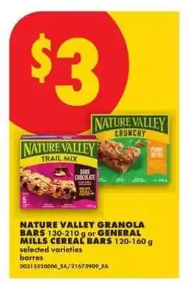 No Frills Nature Valley Granola Bars or General Mills Cereal Bars offer
